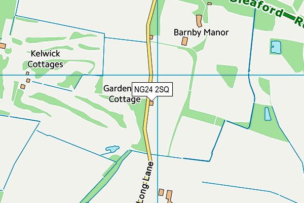 NG24 2SQ map - OS VectorMap District (Ordnance Survey) NG24 2SQ map - OS VectorMap District (Ordnance Survey)