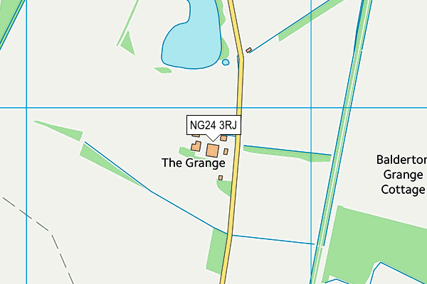 NG24 3RJ map - OS VectorMap District (Ordnance Survey) NG24 3RJ map - OS VectorMap District (Ordnance Survey)