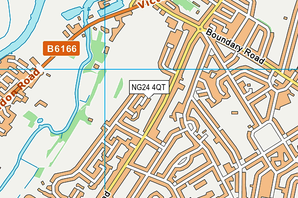 NG24 4QT map - OS VectorMap District (Ordnance Survey) NG24 4QT map - OS VectorMap District (Ordnance Survey)