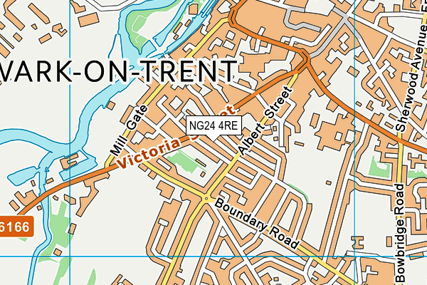 NG24 4RE map - OS VectorMap District (Ordnance Survey) NG24 4RE map - OS VectorMap District (Ordnance Survey)