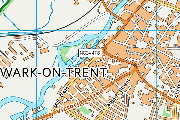 NG24 4TS map - OS VectorMap District (Ordnance Survey) NG24 4TS map - OS VectorMap District (Ordnance Survey)