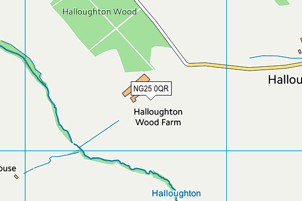 NG25 0QR map - OS VectorMap District (Ordnance Survey) NG25 0QR map - OS VectorMap District (Ordnance Survey)