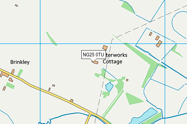 NG25 0TU map - OS VectorMap District (Ordnance Survey) NG25 0TU map - OS VectorMap District (Ordnance Survey)