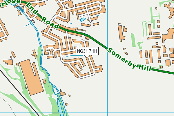 NG31 7HH map - OS VectorMap District (Ordnance Survey) NG31 7HH map - OS VectorMap District (Ordnance Survey)