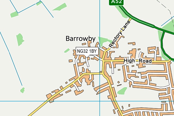 NG32 1BY map - OS VectorMap District (Ordnance Survey) NG32 1BY map - OS VectorMap District (Ordnance Survey)