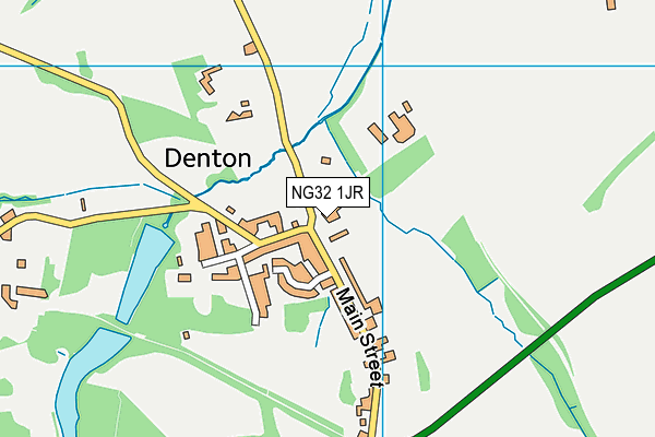 NG32 1JR map - OS VectorMap District (Ordnance Survey)