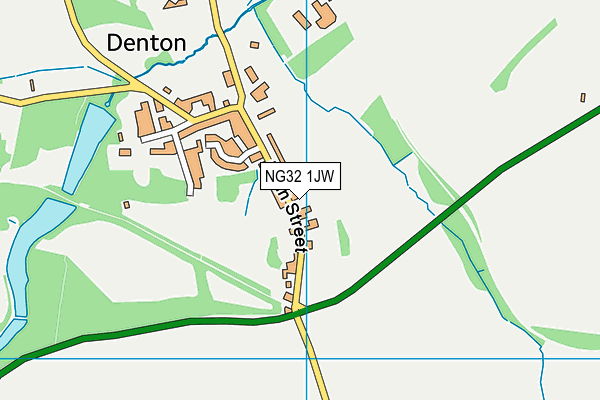 NG32 1JW map - OS VectorMap District (Ordnance Survey) NG32 1JW map - OS VectorMap District (Ordnance Survey)