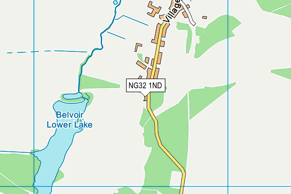 NG32 1ND map - OS VectorMap District (Ordnance Survey) NG32 1ND map - OS VectorMap District (Ordnance Survey)