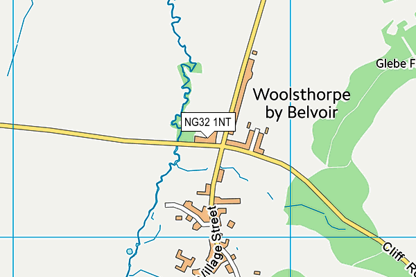 NG32 1NT map - OS VectorMap District (Ordnance Survey) NG32 1NT map - OS VectorMap District (Ordnance Survey)