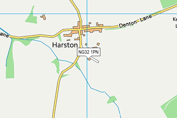 NG32 1PN map - OS VectorMap District (Ordnance Survey) NG32 1PN map - OS VectorMap District (Ordnance Survey)