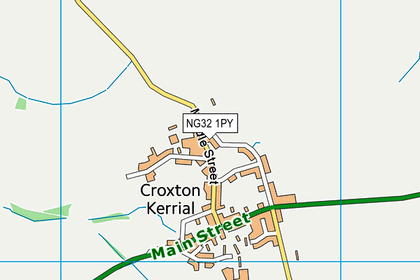 NG32 1PY map - OS VectorMap District (Ordnance Survey) NG32 1PY map - OS VectorMap District (Ordnance Survey)