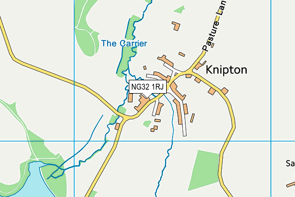 NG32 1RJ map - OS VectorMap District (Ordnance Survey) NG32 1RJ map - OS VectorMap District (Ordnance Survey)