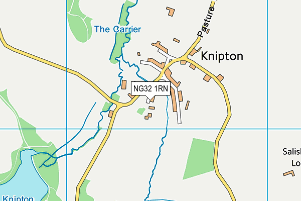 NG32 1RN map - OS VectorMap District (Ordnance Survey) NG32 1RN map - OS VectorMap District (Ordnance Survey)