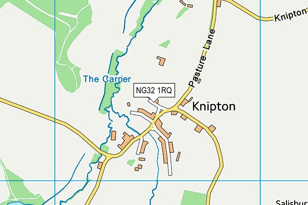 NG32 1RQ map - OS VectorMap District (Ordnance Survey) NG32 1RQ map - OS VectorMap District (Ordnance Survey)