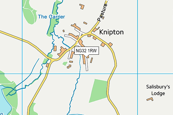 NG32 1RW map - OS VectorMap District (Ordnance Survey) NG32 1RW map - OS VectorMap District (Ordnance Survey)