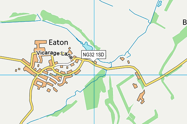 NG32 1SD map - OS VectorMap District (Ordnance Survey) NG32 1SD map - OS VectorMap District (Ordnance Survey)