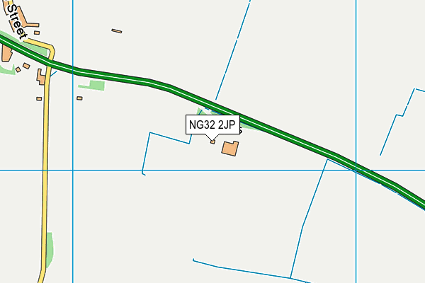 NG32 2JP map - OS VectorMap District (Ordnance Survey) NG32 2JP map - OS VectorMap District (Ordnance Survey)