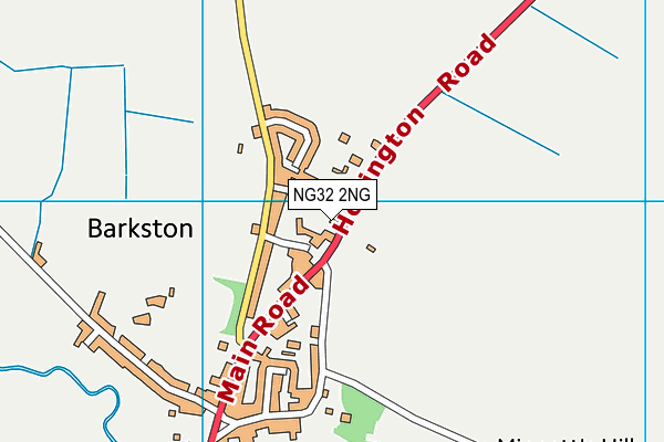 NG32 2NG map - OS VectorMap District (Ordnance Survey) NG32 2NG map - OS VectorMap District (Ordnance Survey)