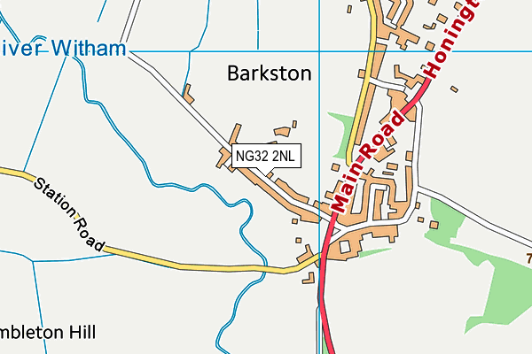 NG32 2NL map - OS VectorMap District (Ordnance Survey) NG32 2NL map - OS VectorMap District (Ordnance Survey)