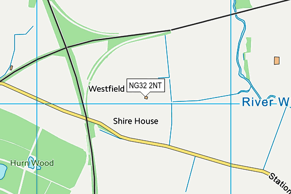NG32 2NT map - OS VectorMap District (Ordnance Survey) NG32 2NT map - OS VectorMap District (Ordnance Survey)