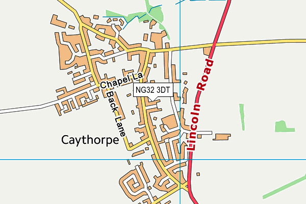 NG32 3DT map - OS VectorMap District (Ordnance Survey) NG32 3DT map - OS VectorMap District (Ordnance Survey)