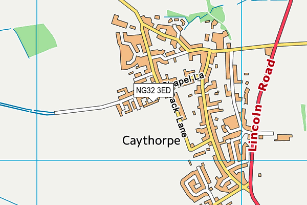 NG32 3ED map - OS VectorMap District (Ordnance Survey) NG32 3ED map - OS VectorMap District (Ordnance Survey)