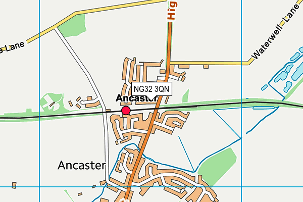 NG32 3QN map - OS VectorMap District (Ordnance Survey) NG32 3QN map - OS VectorMap District (Ordnance Survey)