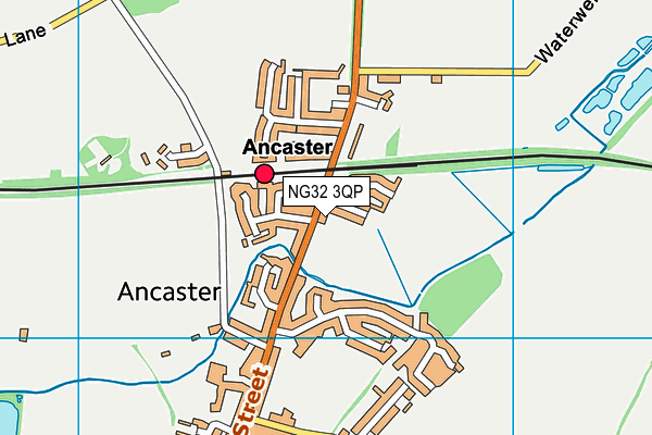 NG32 3QP map - OS VectorMap District (Ordnance Survey) NG32 3QP map - OS VectorMap District (Ordnance Survey)