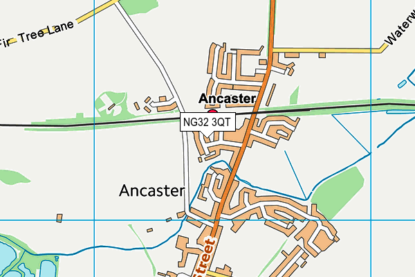 NG32 3QT map - OS VectorMap District (Ordnance Survey) NG32 3QT map - OS VectorMap District (Ordnance Survey)
