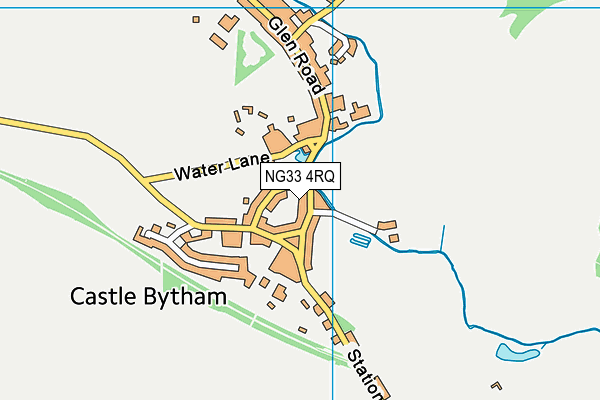 NG33 4RQ map - OS VectorMap District (Ordnance Survey) NG33 4RQ map - OS VectorMap District (Ordnance Survey)