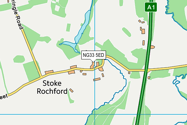 NG33 5ED map - OS VectorMap District (Ordnance Survey) NG33 5ED map - OS VectorMap District (Ordnance Survey)