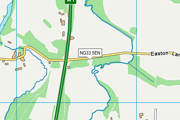 NG33 5EN map - OS VectorMap District (Ordnance Survey) NG33 5EN map - OS VectorMap District (Ordnance Survey)