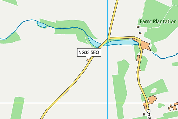 NG33 5EQ map - OS VectorMap District (Ordnance Survey) NG33 5EQ map - OS VectorMap District (Ordnance Survey)