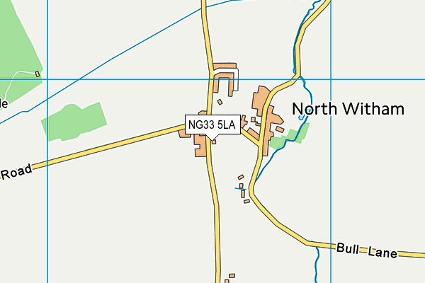 NG33 5LA map - OS VectorMap District (Ordnance Survey) NG33 5LA map - OS VectorMap District (Ordnance Survey)