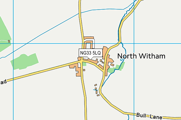 NG33 5LQ map - OS VectorMap District (Ordnance Survey) NG33 5LQ map - OS VectorMap District (Ordnance Survey)