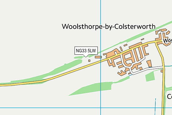 NG33 5LW map - OS VectorMap District (Ordnance Survey) NG33 5LW map - OS VectorMap District (Ordnance Survey)
