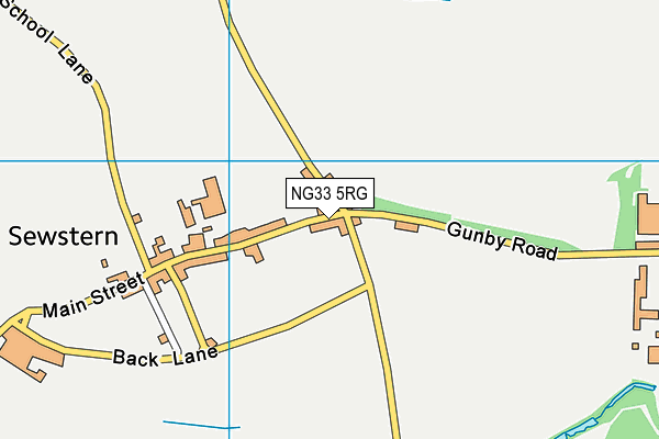 NG33 5RG map - OS VectorMap District (Ordnance Survey) NG33 5RG map - OS VectorMap District (Ordnance Survey)