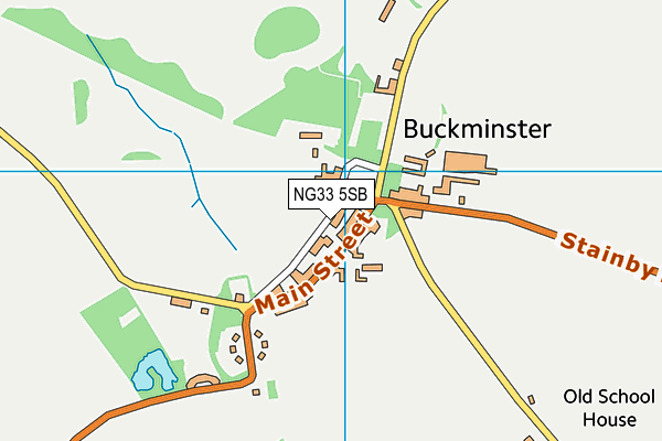 NG33 5SB map - OS VectorMap District (Ordnance Survey) NG33 5SB map - OS VectorMap District (Ordnance Survey)