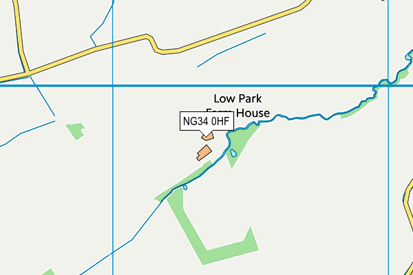NG34 0HF map - OS VectorMap District (Ordnance Survey) NG34 0HF map - OS VectorMap District (Ordnance Survey)
