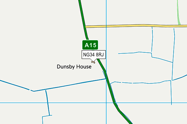 NG34 8RJ map - OS VectorMap District (Ordnance Survey) NG34 8RJ map - OS VectorMap District (Ordnance Survey)