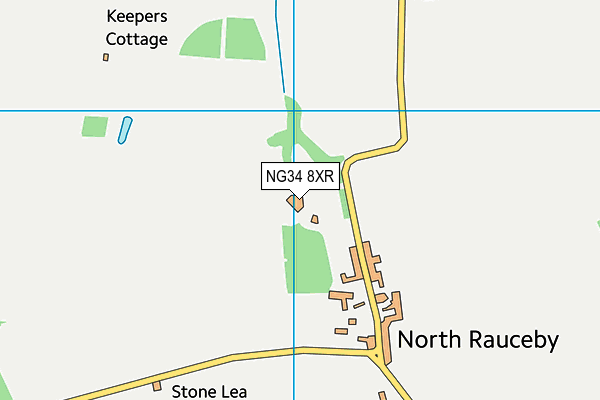 NG34 8XR map - OS VectorMap District (Ordnance Survey) NG34 8XR map - OS VectorMap District (Ordnance Survey)