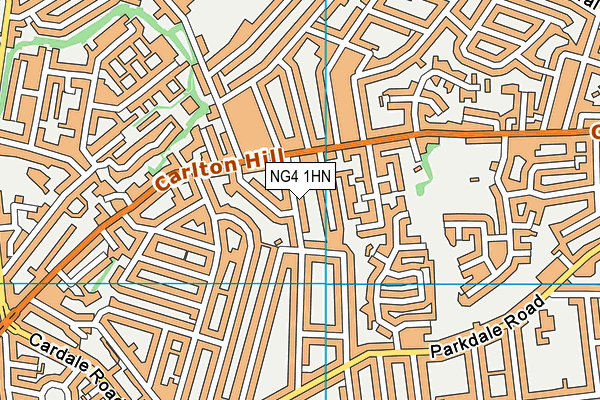 NG4 1HN map - OS VectorMap District (Ordnance Survey) NG4 1HN map - OS VectorMap District (Ordnance Survey)