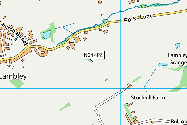 NG4 4PZ map - OS VectorMap District (Ordnance Survey) NG4 4PZ map - OS VectorMap District (Ordnance Survey)