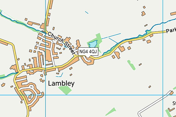 NG4 4QJ map - OS VectorMap District (Ordnance Survey) NG4 4QJ map - OS VectorMap District (Ordnance Survey)