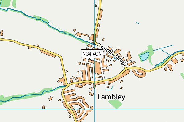 NG4 4QN map - OS VectorMap District (Ordnance Survey) NG4 4QN map - OS VectorMap District (Ordnance Survey)
