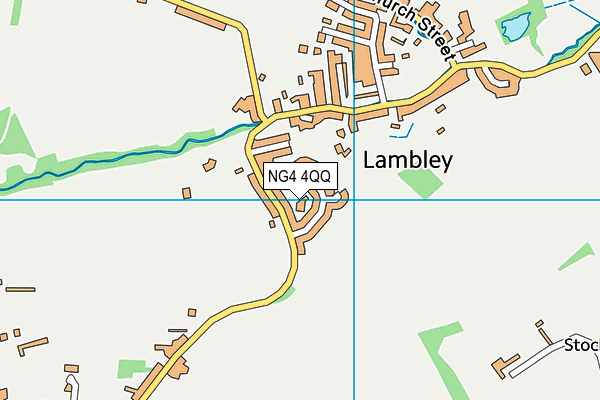 NG4 4QQ map - OS VectorMap District (Ordnance Survey) NG4 4QQ map - OS VectorMap District (Ordnance Survey)
