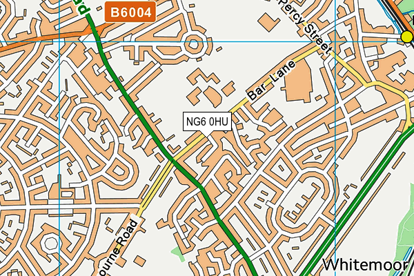 NG6 0HU map - OS VectorMap District (Ordnance Survey) NG6 0HU map - OS VectorMap District (Ordnance Survey)
