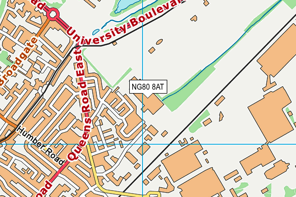 NG80 8AT map - OS VectorMap District (Ordnance Survey) NG80 8AT map - OS VectorMap District (Ordnance Survey)