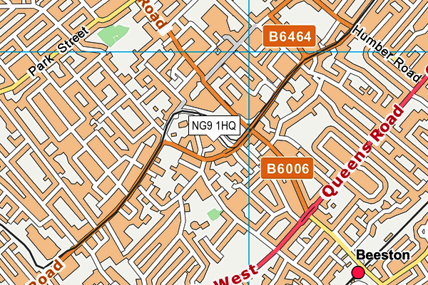NG9 1HQ map - OS VectorMap District (Ordnance Survey) NG9 1HQ map - OS VectorMap District (Ordnance Survey)