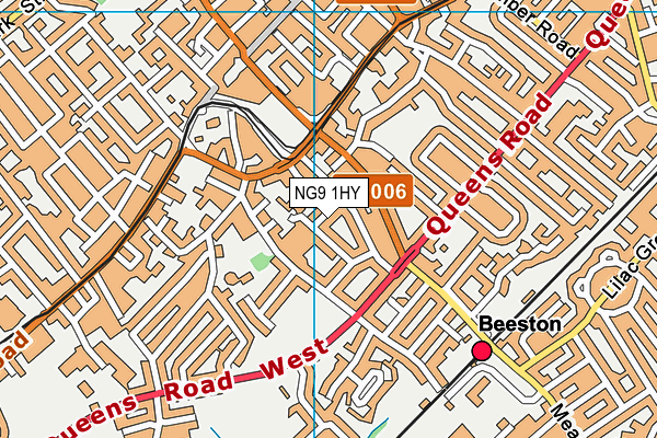 NG9 1HY map - OS VectorMap District (Ordnance Survey) NG9 1HY map - OS VectorMap District (Ordnance Survey)
